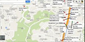 map drum tower